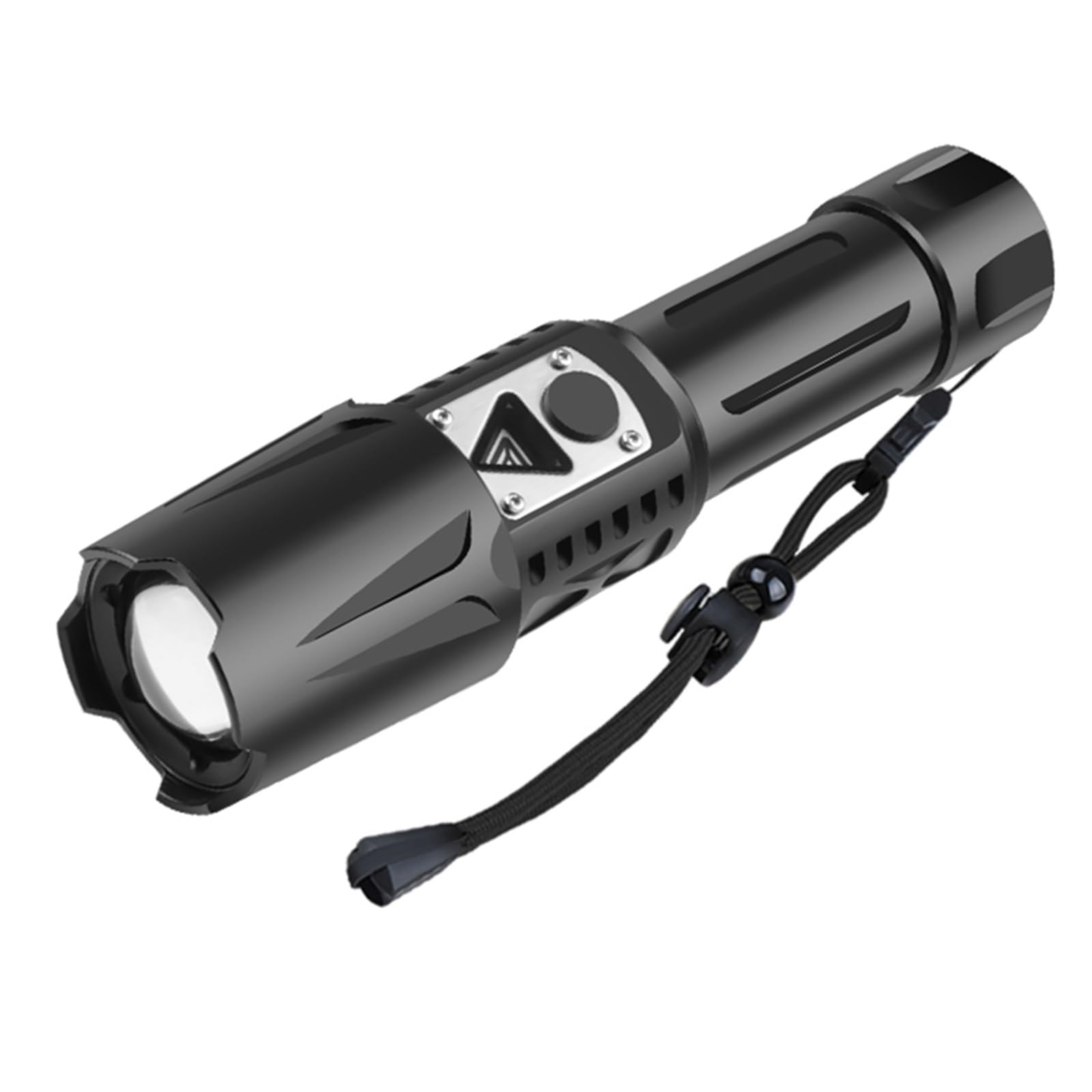 WURF Torcia LED ricaricabil,Mini Torcia LED Ricaricabile,Torcia LED Ricaricabile Potente, Lumen elevati, Ricaricabile, Impermeabile - Ideale per casa, Campeggio, emergenze (Size : 1 * 21700)