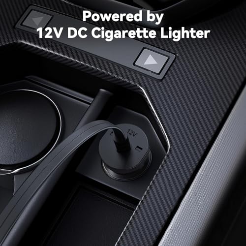 Image of 150 PSI Tire Inflator Portable Air Compressor with Digital Pressure, Black