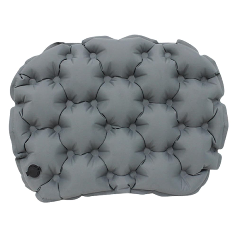 Fiorky Inflatable Travel Seat Cushion, Portable Air Cushion Waterproof Camping Sitting Pad Inflatable Mattress for Camping Boating Concerts Hiking Backpacking Office Chair Airplane