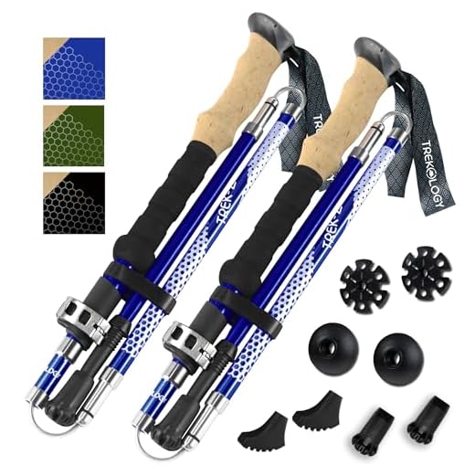 TREKOLOGY Trek-Z Collapsible Hiking Poles