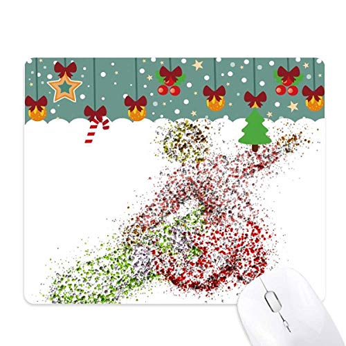 Alfombrilla de ratón suave con estampado artístico de invierno para PC y portátil