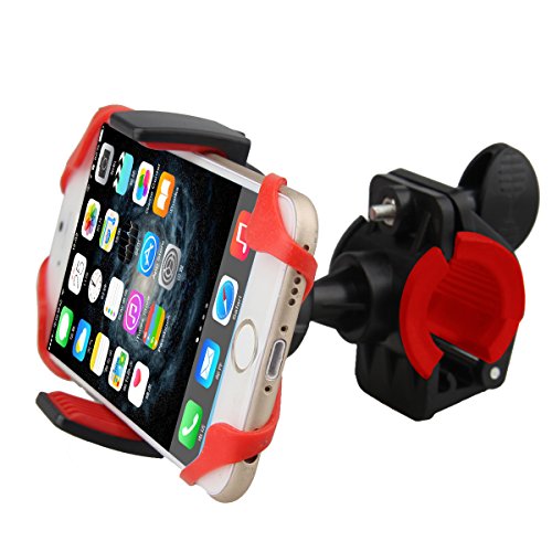 Oenbopo Motorcycle Bicycle Mtb Bike Handlebar Mount Holder Universal For Cell Phone Gps, Iphone 7/7 Plus Iphone 6 6S 6Plus Se 5S 5C Samsung Galaxy Note 5 4 3 S7 S6 S5 S4 Htc Lg #TOP2