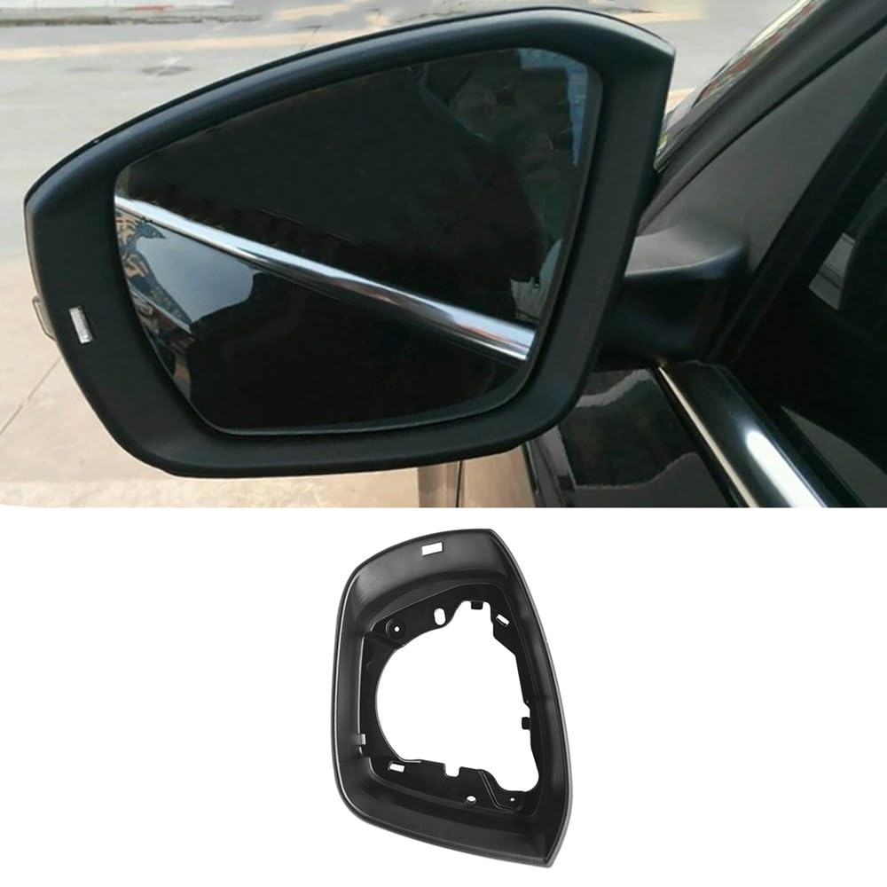 Riloer 1x Rivestimento per alloggiamento specchietto retrovisore laterale, Numero di parte 5E0857531, 5E0857532, Compatibile con SK-0DA Octavia 2014-2017, V-VV T-ROC 2018-2021, Lato sinistro