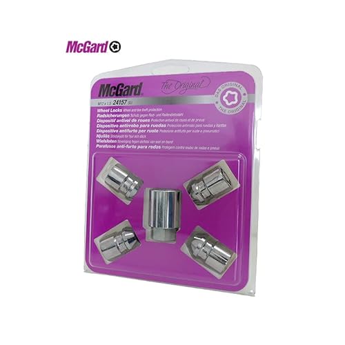 Parafuso Antifurto Mcgard original Kit de Roda c/porca chave segredo importado contra roubo e remoçã