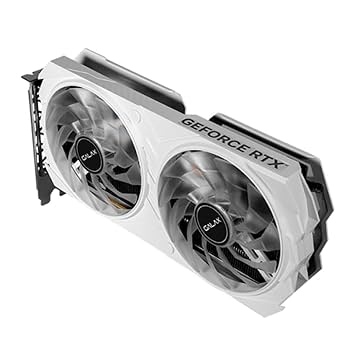 Placa de Vídeo Galax RTX 4060 Ti EX White 1-Click OC – 8GB
