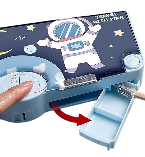 BISHAR Plastic Jumbo Space Astronaut Geometry Box MultiFunctional