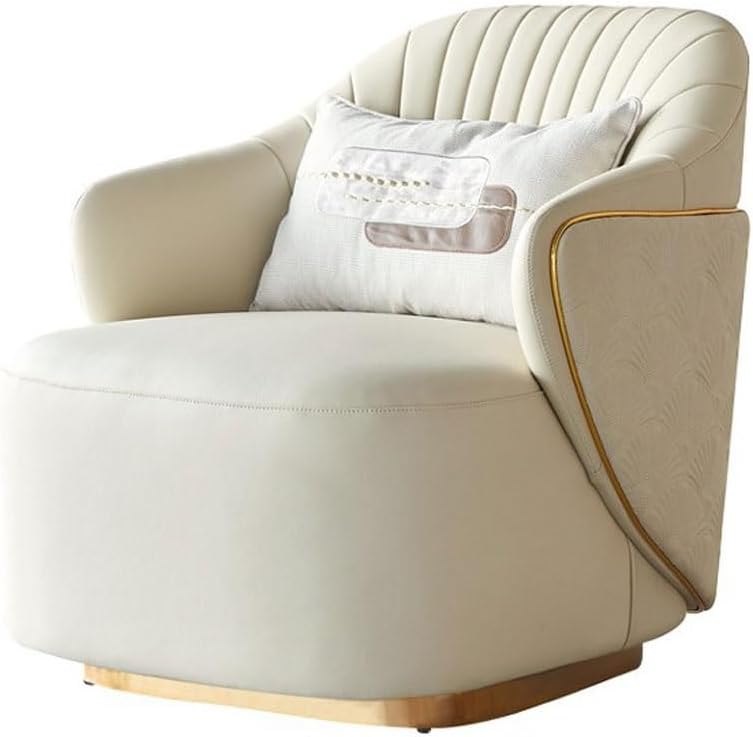 URGDWEKJY Sofa Chair Modern Minimalist Leather Single Sofa