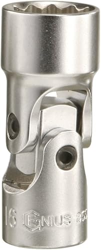 Genius Tools 263712 - Enchufe universal de mano de 14 pulgadas (12 puntos)