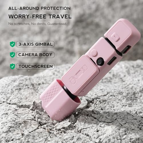 Coque DJI Osmo Pocket 4 silicone anti-rayures mince et accessoires