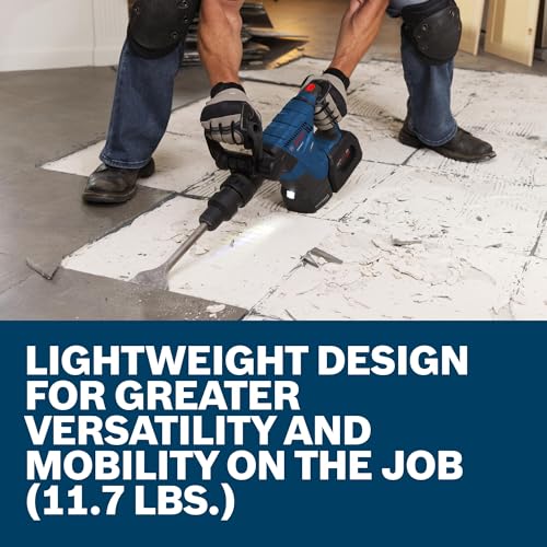 Image of BOSCH GSH18V-5L SDS-max Demolition Hammer - Powerful, Lightweight, and Versatile for Chiseling Applications with Vibration Control