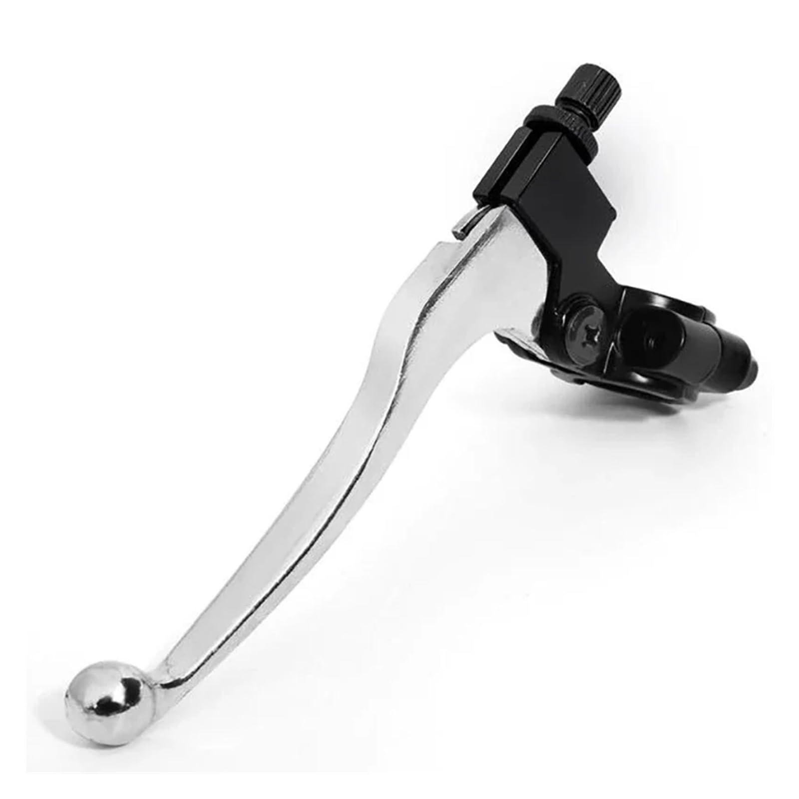 Riderai Sliver Motorbike Clutch Levers Left Aluminum Alloy Clutch Lever Handle 22Mm 7/8-Inch Suitable For Pit Bike Atv Levers(Sliver)