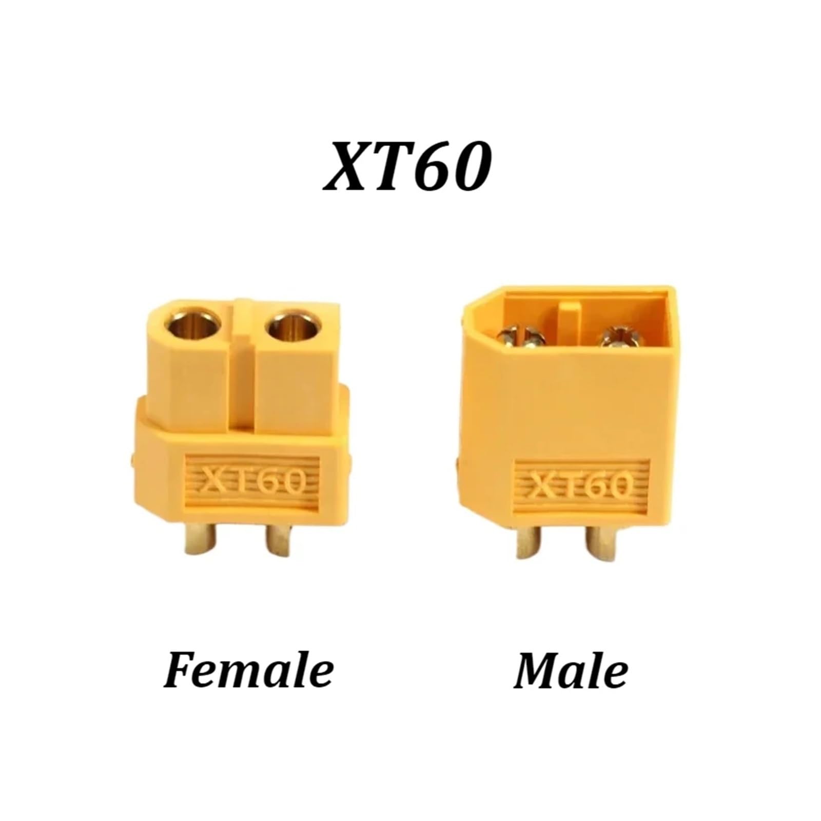 XT XT30 XT60 XT90 Series Connecteur de type bille mâle et femelle, borne de charge, convient pour batterie Lipo RC, connecteur étanche HCHDTT (XT30 mâle femelle, 10 paires)