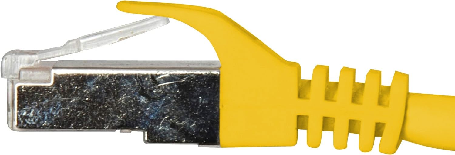 Techly Professional 360660 Cable de red Patch de cobre Cat. 6A SFTP LSZH 15 m Amarillo cable de red