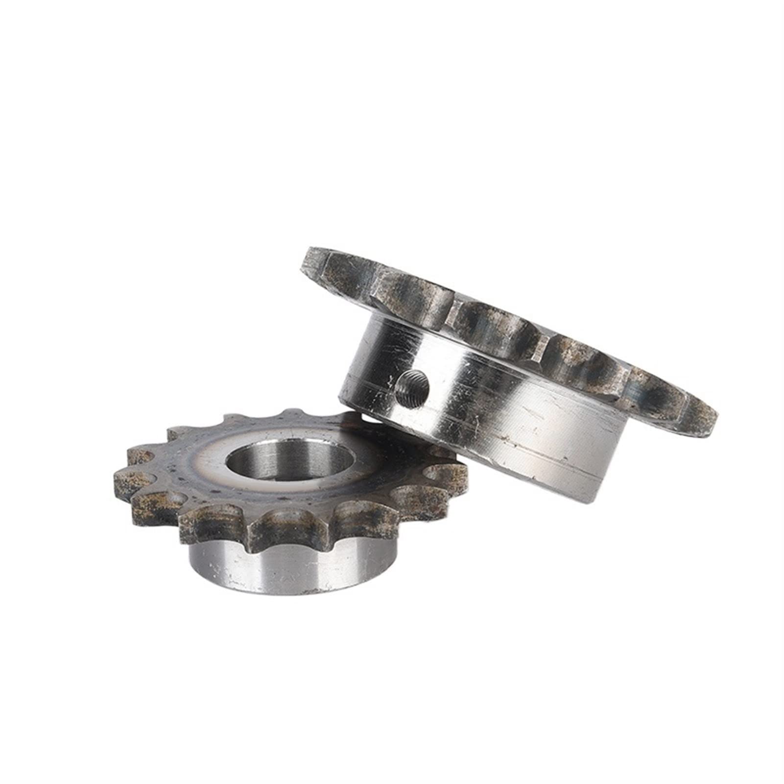 Pignon 04C Gear De Chaîne - Alésage 12mm Keyway 4mm - 14 à 25 Dents - Transmission Industrielle