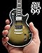 AXE HEAVEN Adam Jones Les Paul Custom Silverburst MINI Guitar 1:4 Scale Replica
