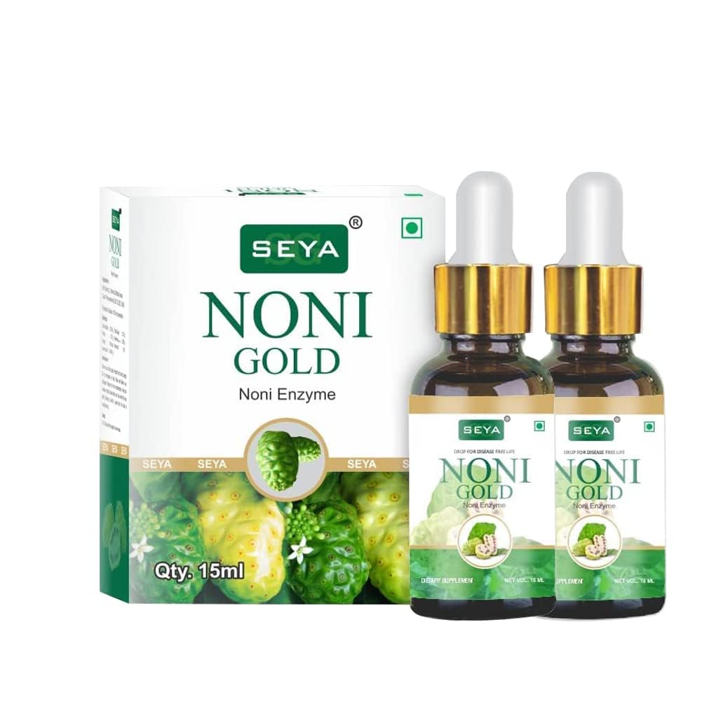 SEYA Noni Gold Enzyme Drop, 15 ML (With Dropper) - Pack of 2 / Rich in Vitamin and Minerals/Immunity Booster. (B0CNX9RB4F) Amazon Price History, Amazon Price Tracker