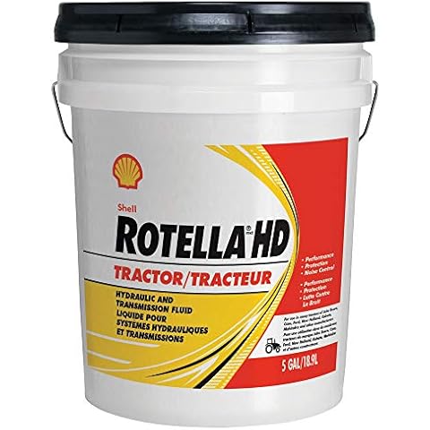 Shell Rotella (550039811) Heavy Duty Tractor Fluid - 5 Gallon Pail Cover