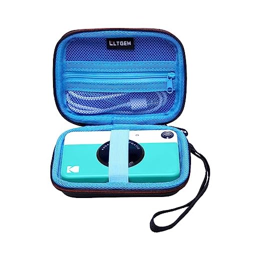 LTGEM Case Compatible with KODAK Printomatic/KODAK EKTAR H35 / H35N / KODAK Step/Step Touch Full-Color Instant Print Digital Camera Blue (Case Only)