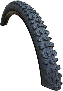 Kenda K816 Aggressive MTB Wire Bead Bicycle Tire, Black Skin, 26-Inch x 2.10-Inch