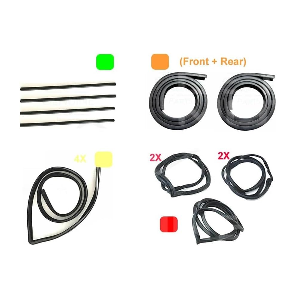 Restauro - Kit di tenuta per guarnizione per W114 / W115 (1968-1976) (15 pezzi)