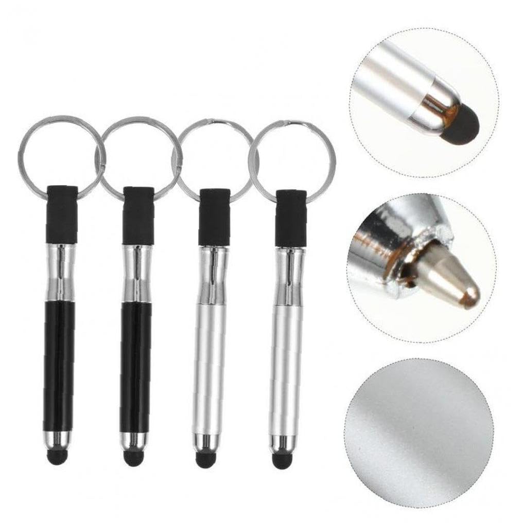シルバー タッチペン キーチェーン付き Amazon.co.jp: スタイラスペン キーチェーン ミニ キーホルダー