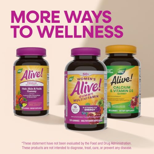 Nature's Way Alive! Women's 50+ Multivitamin Gummies