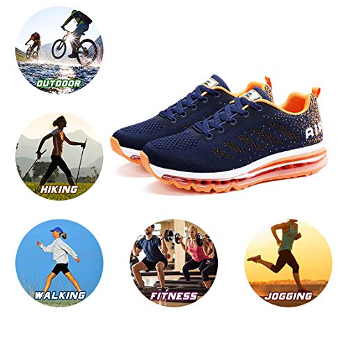 frysen Herren Damen Sportschuhe Laufschuhe mit Luftpolster Turnschuhe Profilsohle Sneakers Leichte Schuhe - Image 7