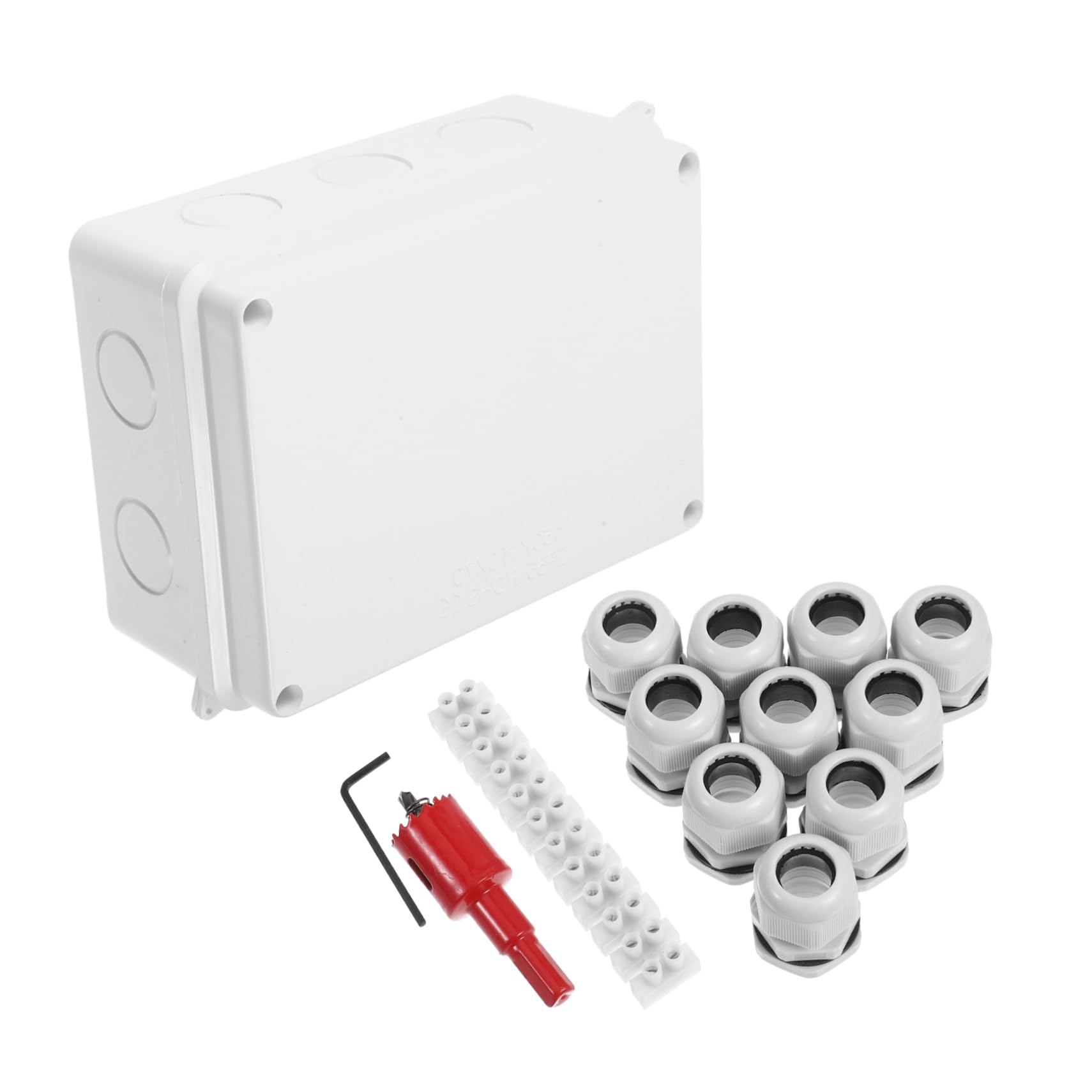 Boîte de jonction ERINGOGO boîte de connexion de câblage électrique pour circuits - 8