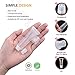 AMORIX 50PCS Lip Gloss Tubes 10ml Empty Lip Balm Containers Refillable Lipgloss Squeeze Tubes with 2 x 20ml Syringes 5pcs Organza Bags & Tag Labels Stickers for DIY Cosmetic
