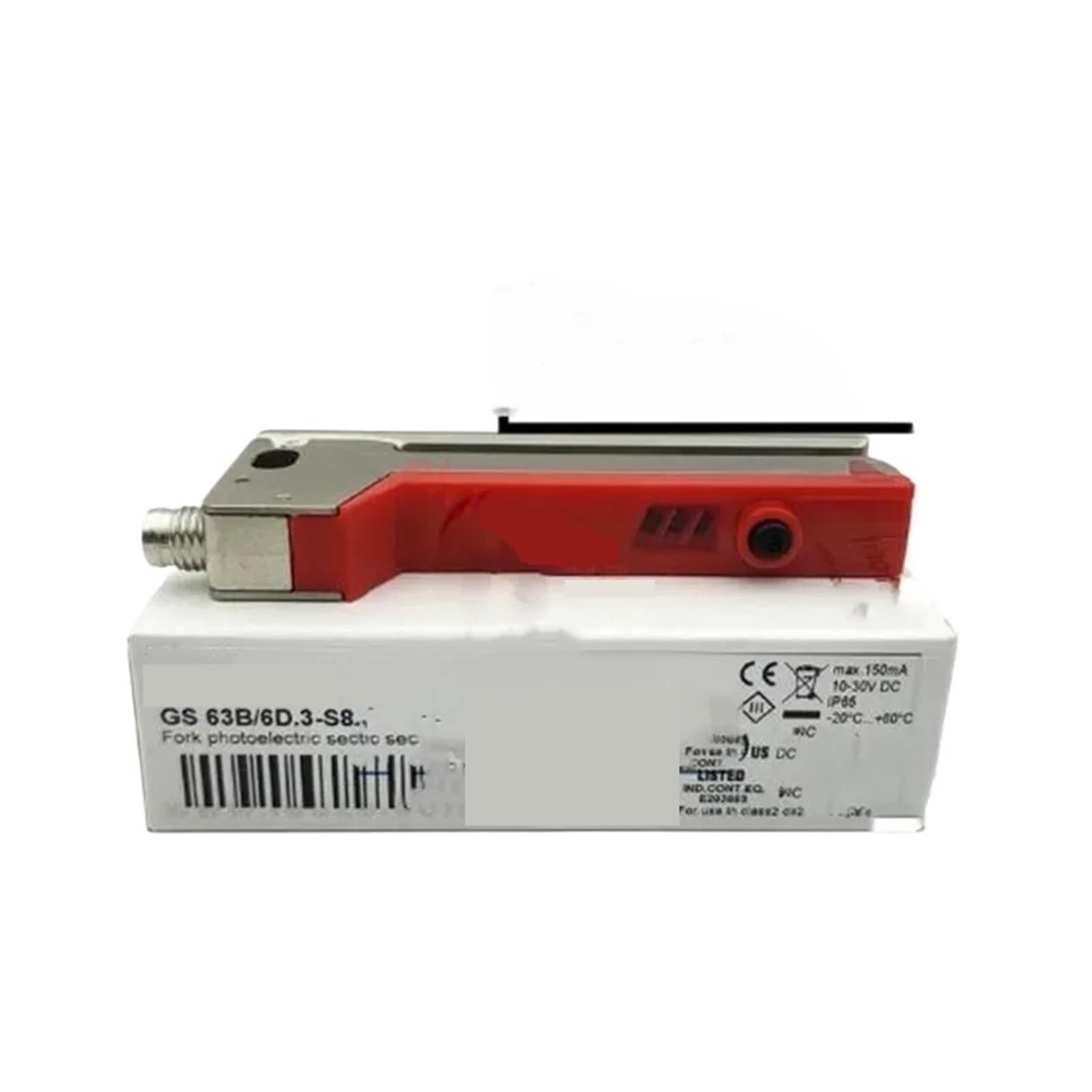 QAZXSEMUI 1pc GS 63B/6D.3-S8 Labeler Label Sensor 61/6.2 Switch Position(Gs 63b 6d.3-s8)