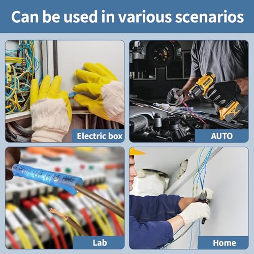 Inscool H002 200Pcs Heat Shrink Butt Connector, Waterproof Crimp Electrical Wire Connector thumb #5