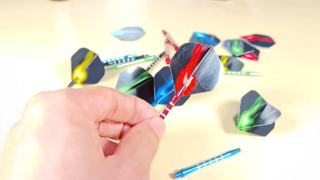 Astine Freccette In Alluminio - 15 Pezzi, Filettatura 2BA, 40 Mm, Con O-Ring, Per Freccette In Acciaio O Morbide