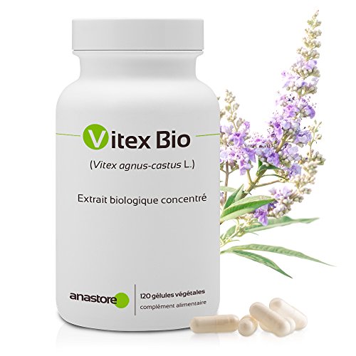 ORGANIC CHASTEBERRY * 24 mg / 120 capsules * Concentrated extract (4:1) of chasteberry fruit * Skin (acne), Specific Woman (premenstrual syndrome)