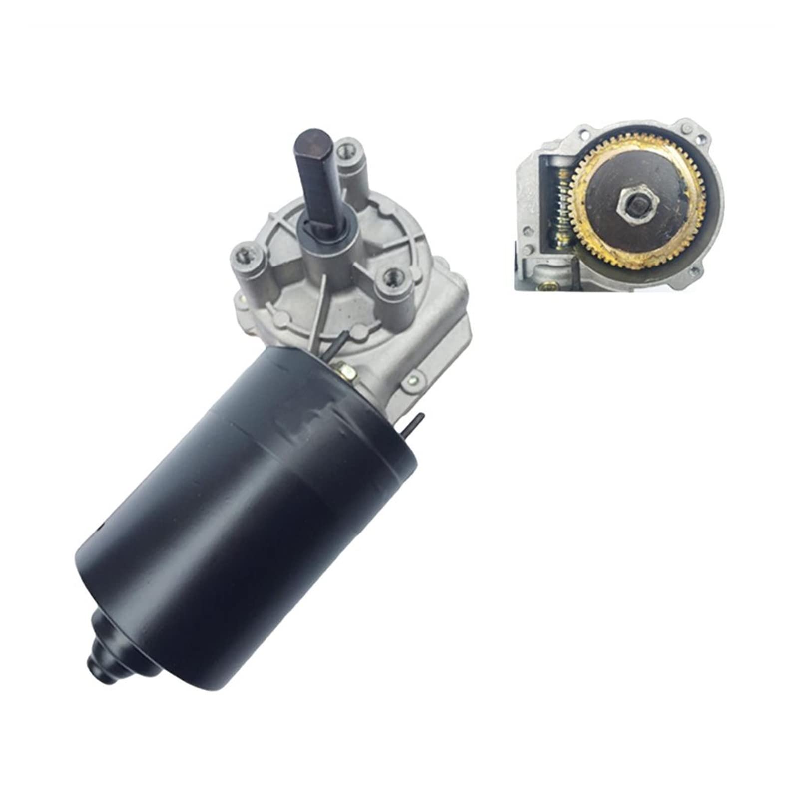 Lagerausstattung, Dc 60w. Wurm Getriebemotor 10-300 RPM Garagentür Rollgate Metallgetriebe High Drehmoment Niedrig Motor(120,24)