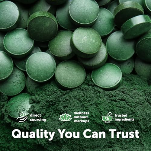 Micro Ingredients Organic Spirulina Chlorella Mini Tablets
