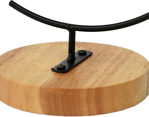 Miniatura 5 de WOCTDTHW Soporte de exhibición de ornamento Soporte de hierro para Navidad Globos de vidrio colgantes (forma C, 1 unidad)