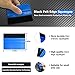 9PCS Car Window Film Tinting Tools, Vinyl Wrap Squeegee Tool for Wallpaper Smoothing, Window Tint Installation Set with Felt Squeegee, Micro Squeegee, Razor Craft Knife and Replacement Blades
