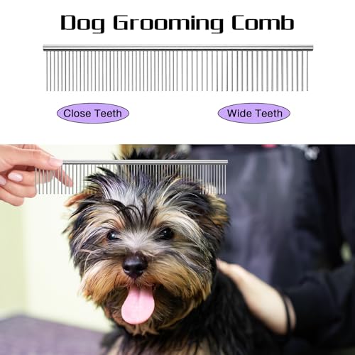 Professional Dog Grooming Scissors with Safety Round Tips, 3 in 1 Dog Grooming Scissors Kit, 4CR Stainless Steel Professional Pet Grooming Shears for Dog, Sharp and Durable, Purple Professional Dog Grooming Scissors with Safety Round Tips, 3 in 1 Dog Grooming Scissors Kit, 4CR Stainless Steel Professional Pet Grooming Shears for Dog, Sharp and Durable, Purple