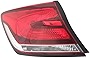 EPIC LIGHTING Rear Brake Tail Light Lens and Housing Assembly Replacement for Honda 2013-2015 Civic [ HO2804102 33550TR0A51 ] Left Driver Side LH