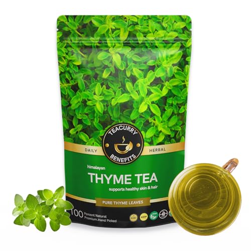 TEACURRY Himalayan Thyme Green Tea-100 Gram / 50 Cups|Helps With ...
