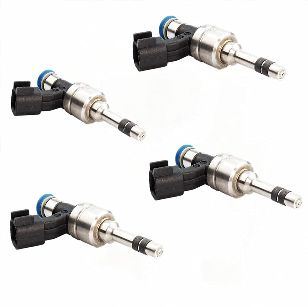 4Pcs Engine Fuel Injectors Nozzle for Cadillac CTS MK2 Cadillac SRX MK2 Cadillac SRX L LWB 3.0L 2010 2011 12629927 12642021 12634126