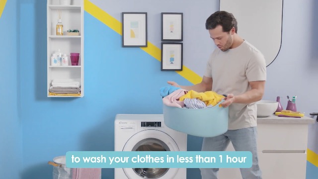 CANDY Lave linge Frontal CS1292DRRE1-S – Image 6