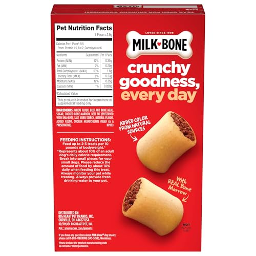 Milk-Bone MaroSnacks Small Dog Treats with Real Bone Marrow, 6 Boxes - image 8