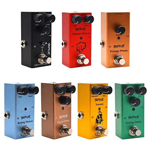 Image of CALANDIS Guitar Pedal Accessories Compact Parts 9V Dc Mini for Electric Guitar Bass for Ultimate Drive