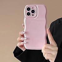 Vista 18 de FABSPARK - Funda para iPhone 11, diseño simple, marco ondulado, estética, silicona suave, color beige