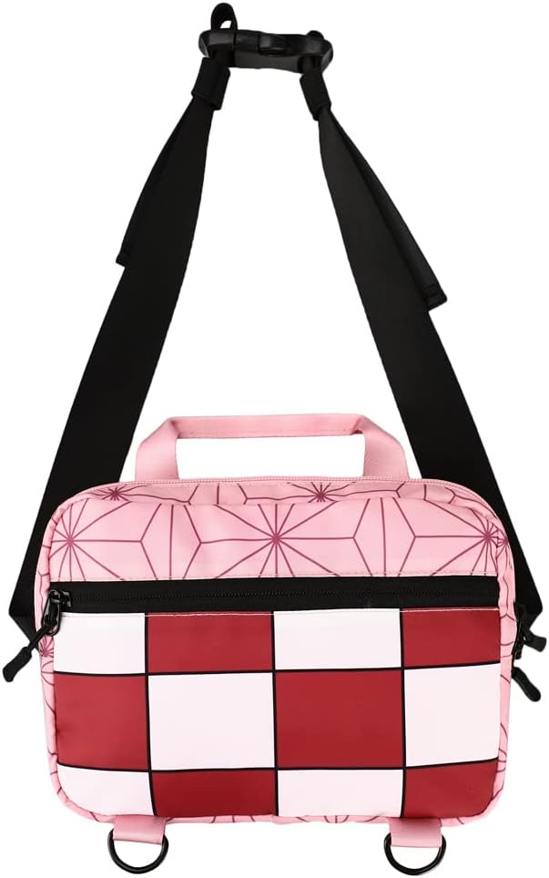 Nezuko Obi Demon Slayer Cosplay Fanny Pack Demon Slayer Cosplay