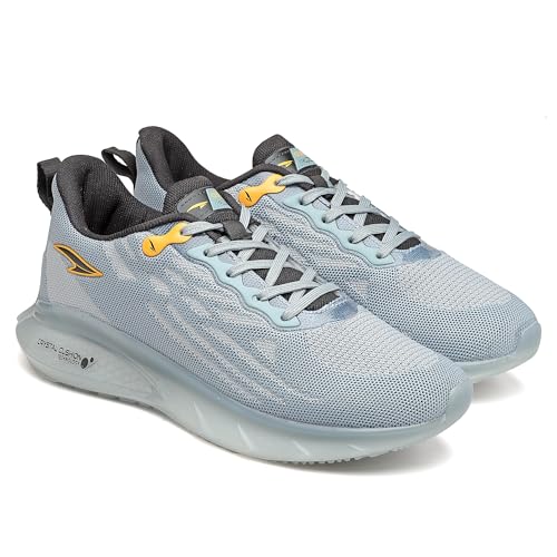 Image of ASIAN Men POWERPLAY-06 Running and Casual wear Running Shoes with Laces, Lightweight and Comfortable Shoes with Upper mesh Fabric and Crystal Cushion Technology for Men & Boys