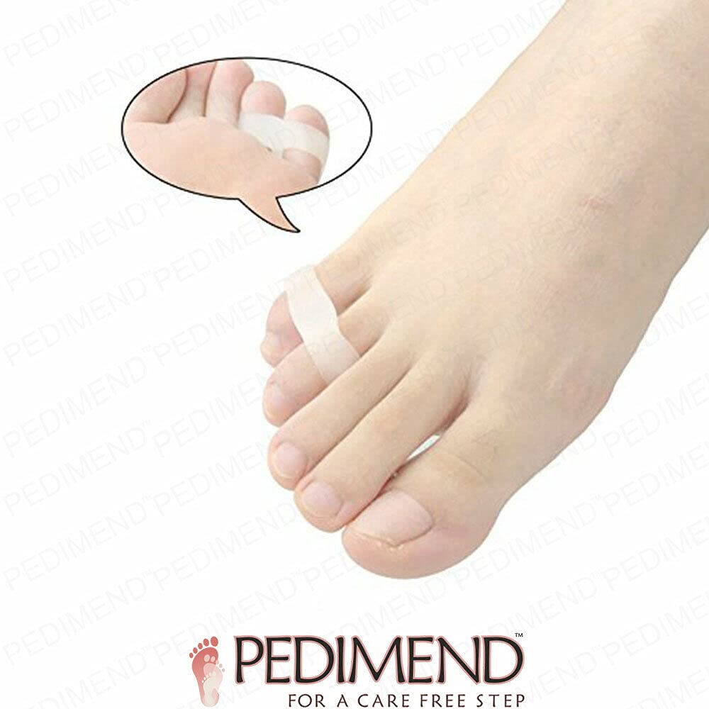Pedimendtm Little Pinky toe silicone gel separatore schermo – 6 pezzi | da sarto alluce valgo separatori | Bunionette sollievo dal dolore