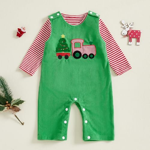 Image of Bay Boy Easter Outfit Newborn Striped Bodysuit Bunny Carrot Overalls Pants Set Infnat Cute Spring Summer Clothes