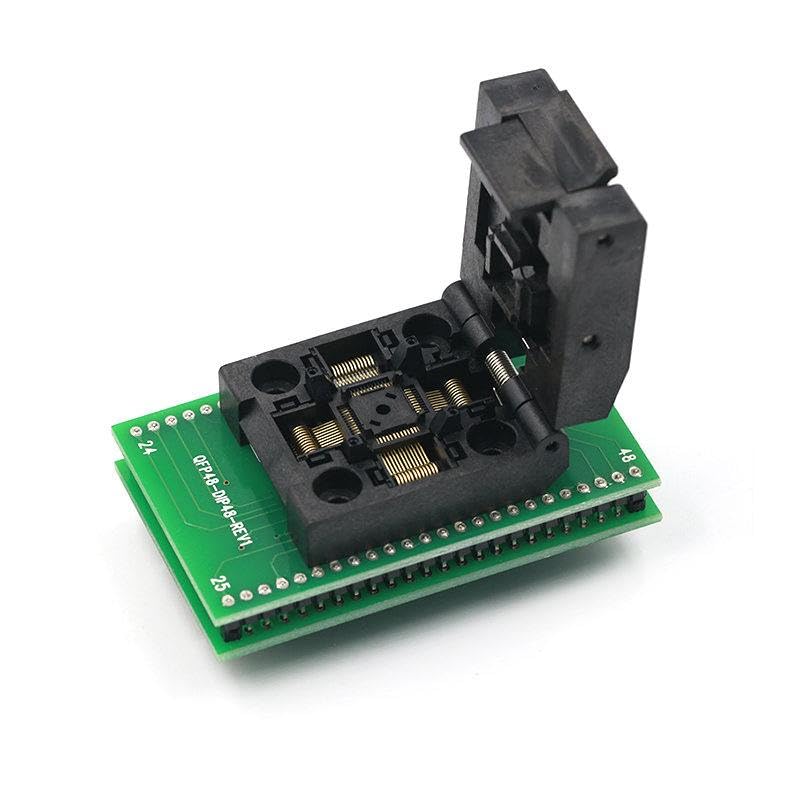 QFP48 to DIP48 IC Test Socket 0.5mm Picth /LQFP48 to DIP48 Programming Adapter / TQFP48 to DIP48Adapter